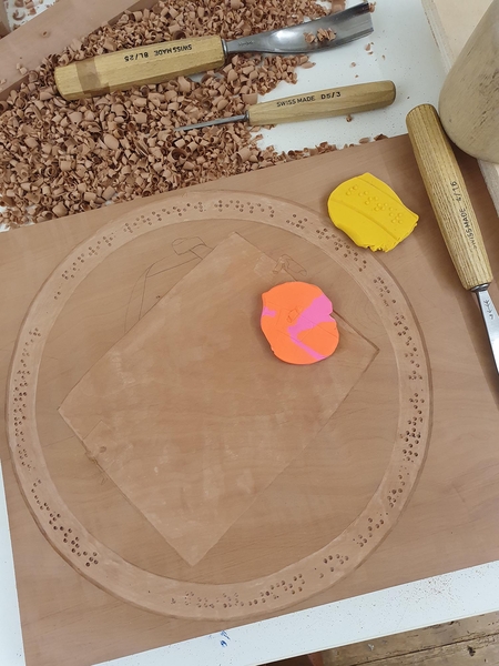 im Atelier und Open Studio © Cornelia Herfurtner und VG Bild-Kunst