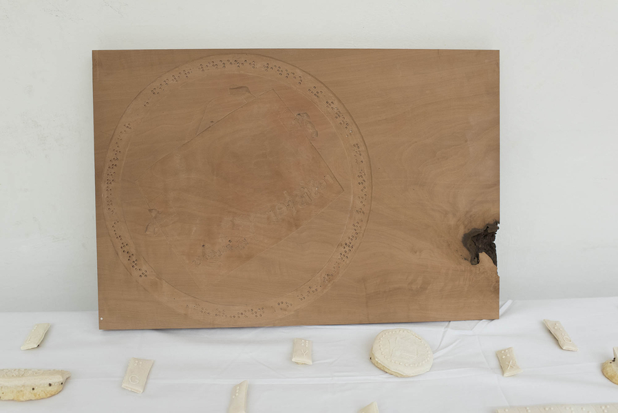 im Atelier und Open Studio © Cornelia Herfurtner und VG Bild-Kunst