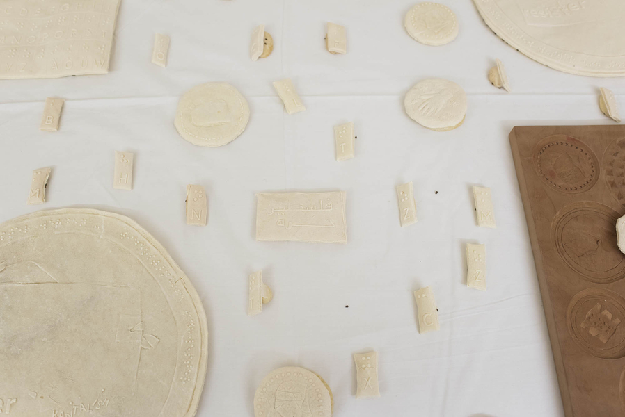 im Atelier und Open Studio © Cornelia Herfurtner und VG Bild-Kunst